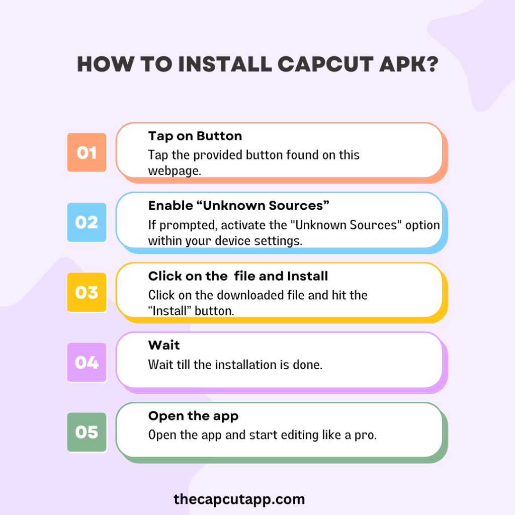 How to Install CapCut APK